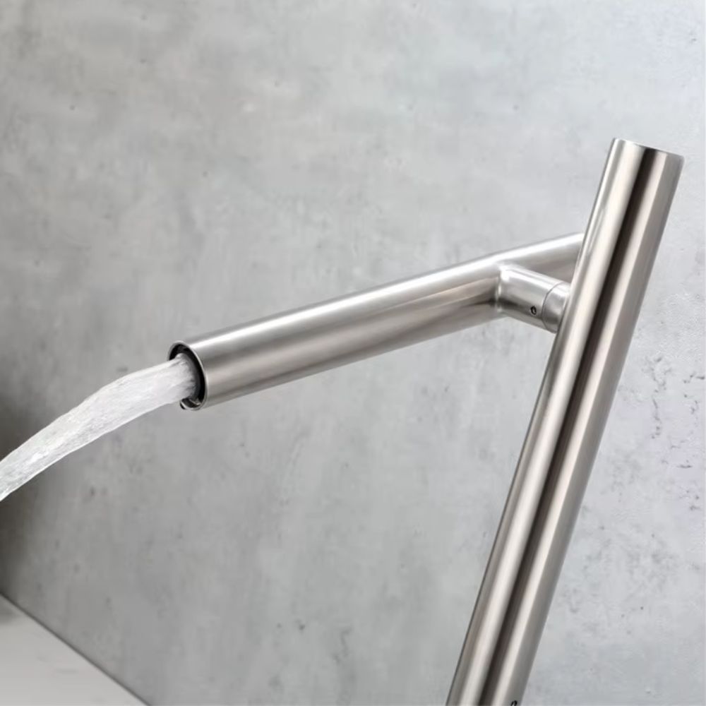 Torneira Gourmet Inox Articulada Dobrável