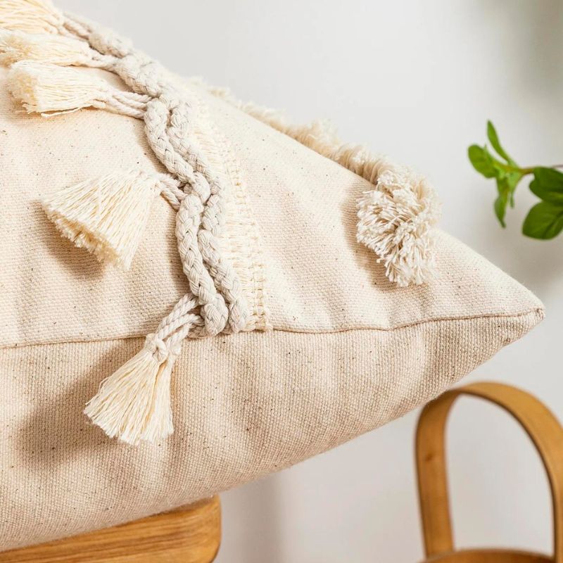 Capa de Almofada bege