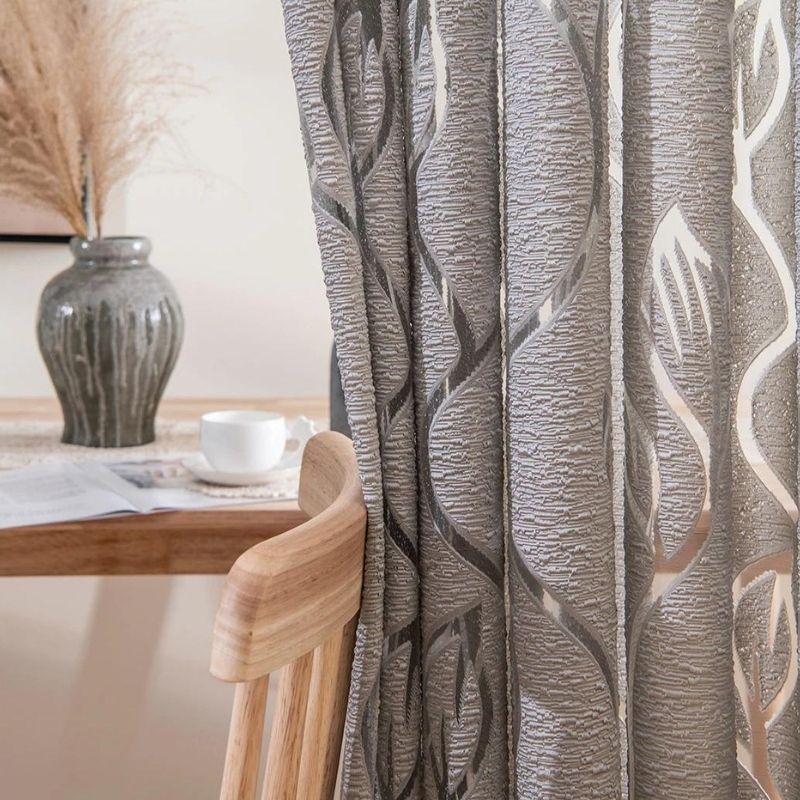 Cortina Para Sala e Quarto Cinza