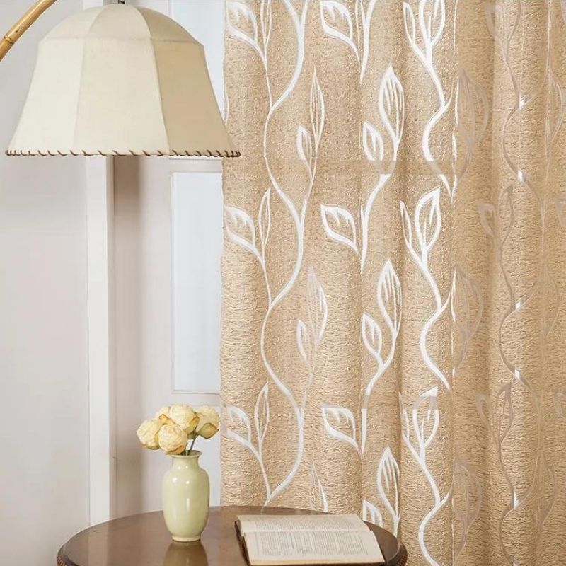 Cortina Para Sala e Quarto Bege