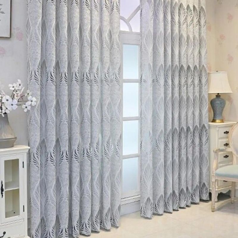 Cortina Para Sala e Quarto cinza