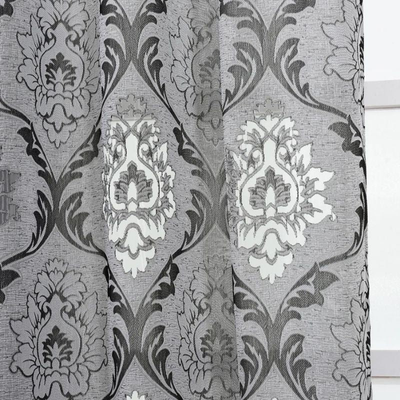 Cortina Para Sala e Quarto Cinza