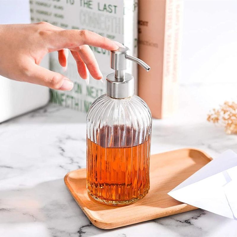 Dispenser para banheiro de vidro