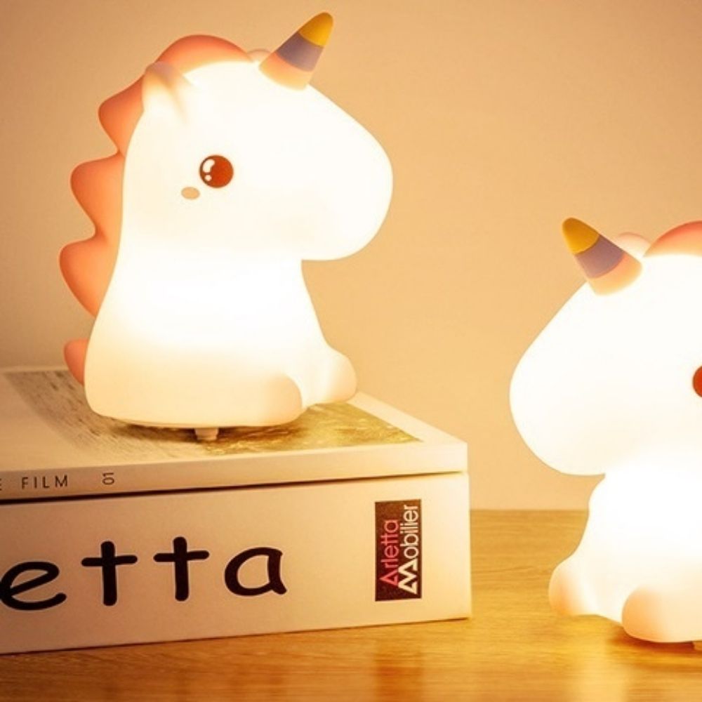 Luminária de Mesa Infantil Unicórnio