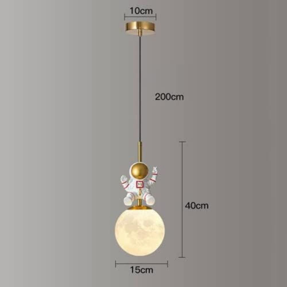 Luminária de Teto Infantil Astronauta