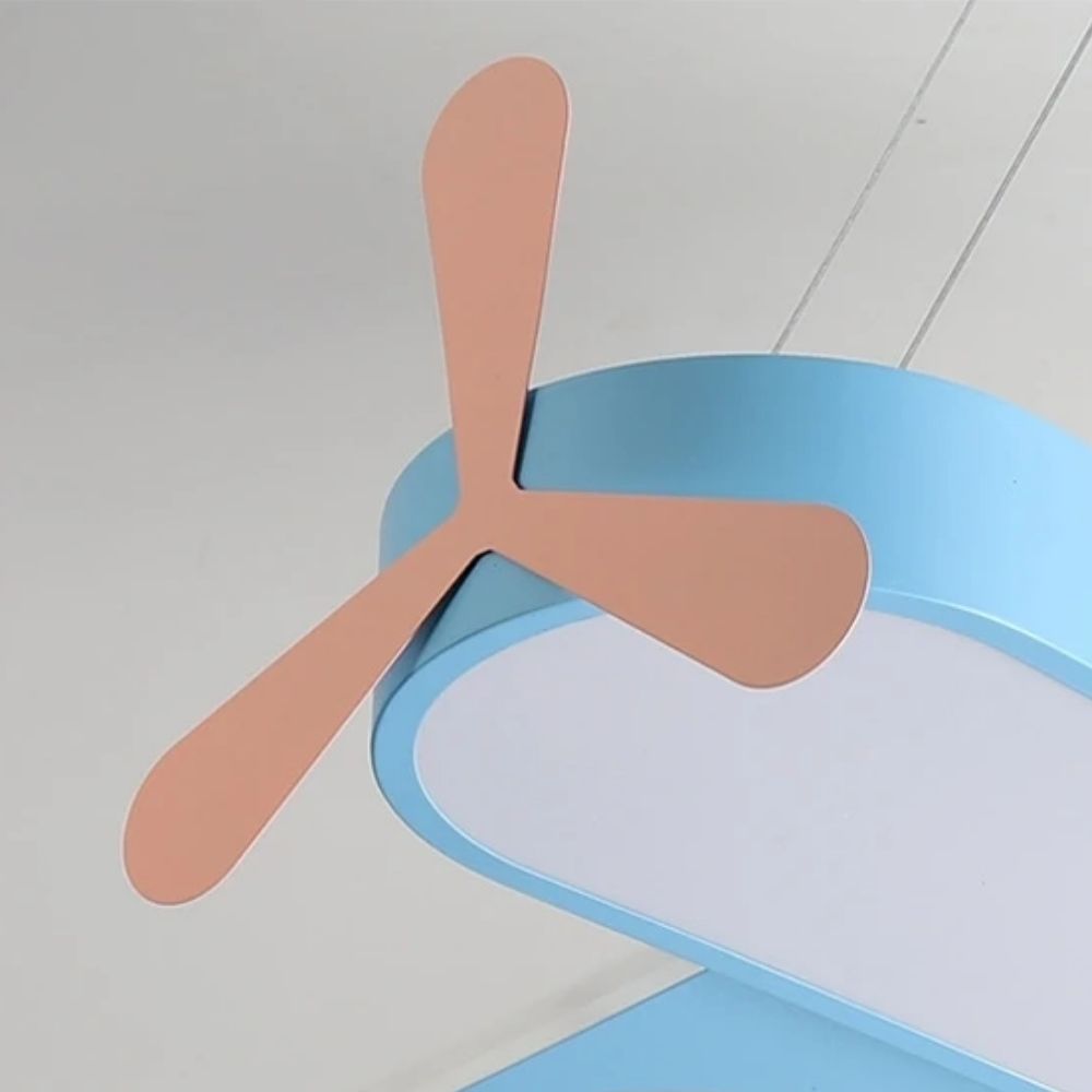 Luminária de Teto Infantil Avião