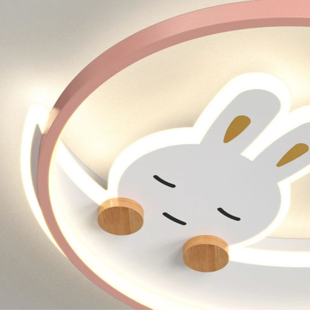 Luminária de Teto Infantil Coelho