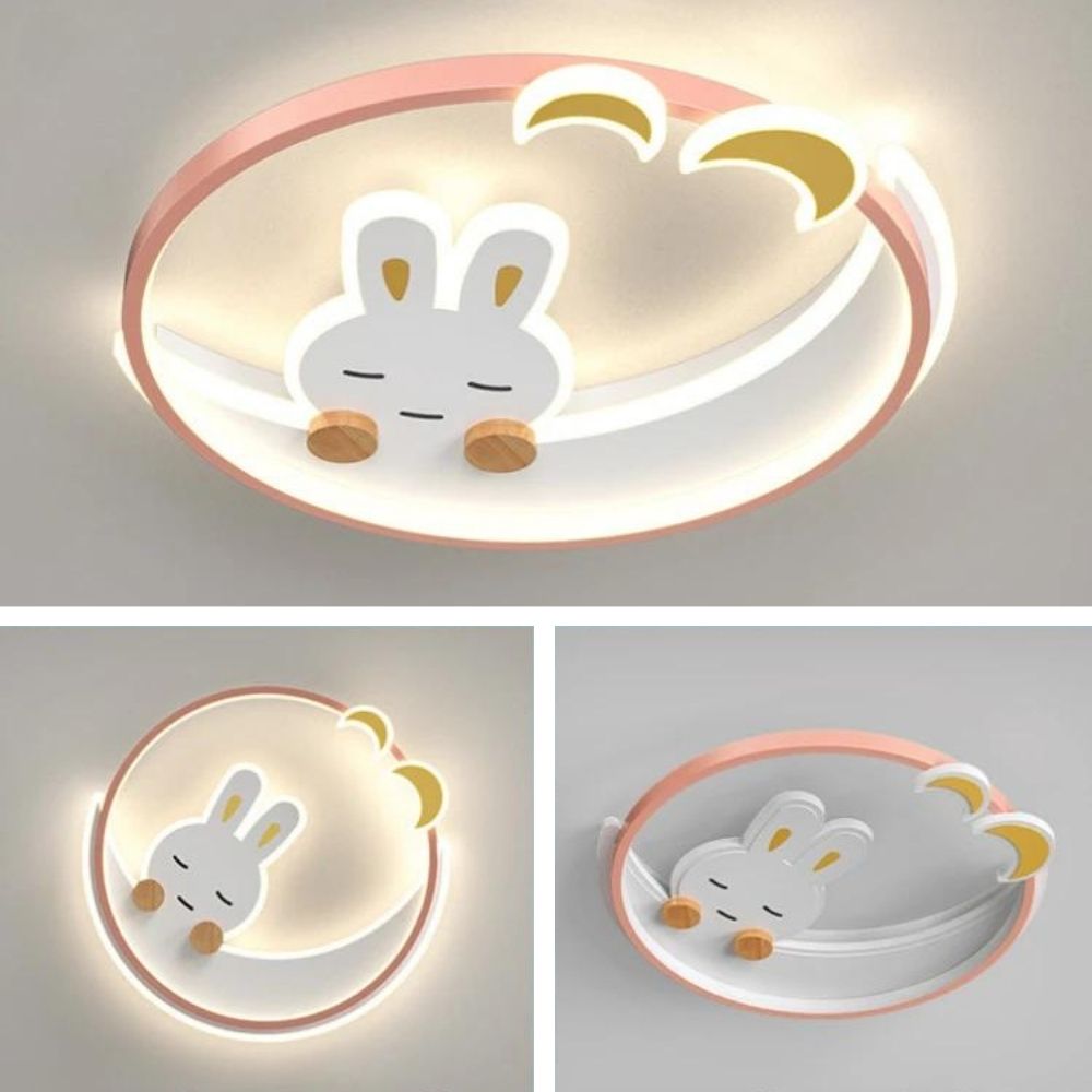 Luminária de Teto Infantil Coelho