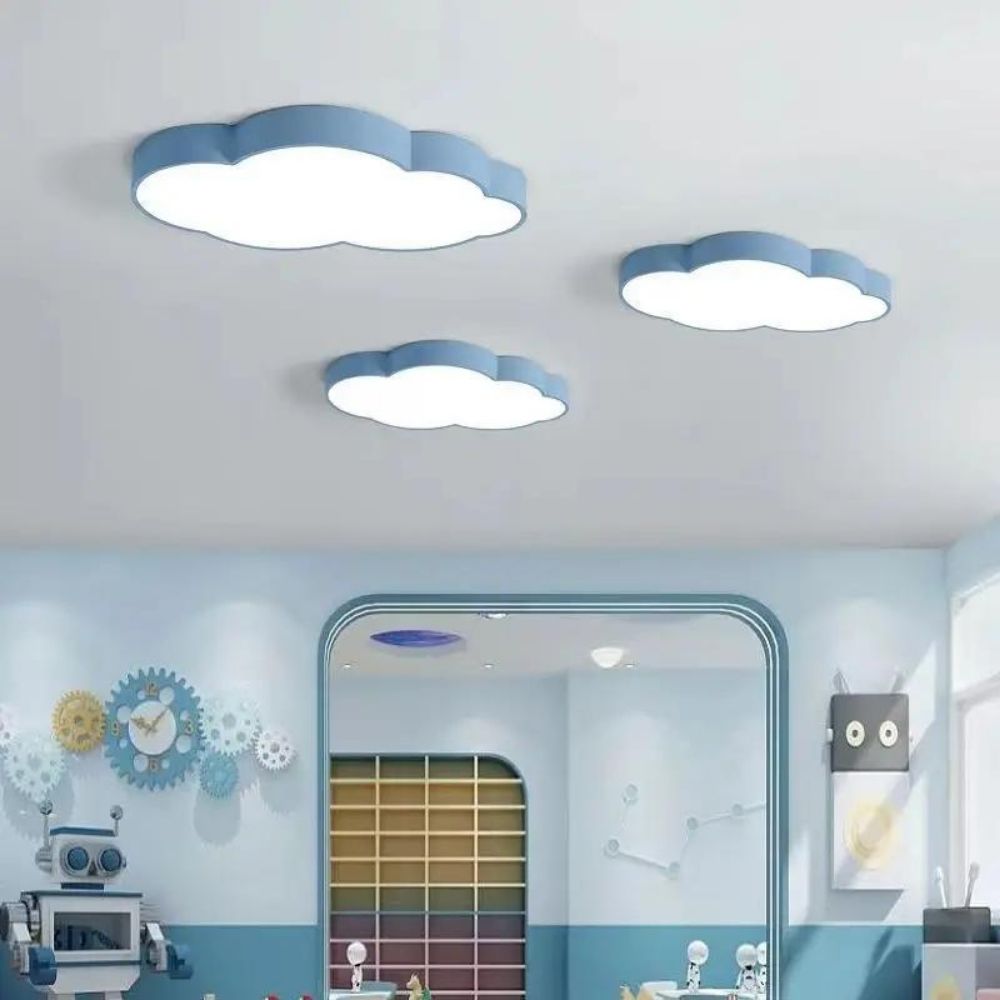 Luminária de Teto Infantil Nuvem