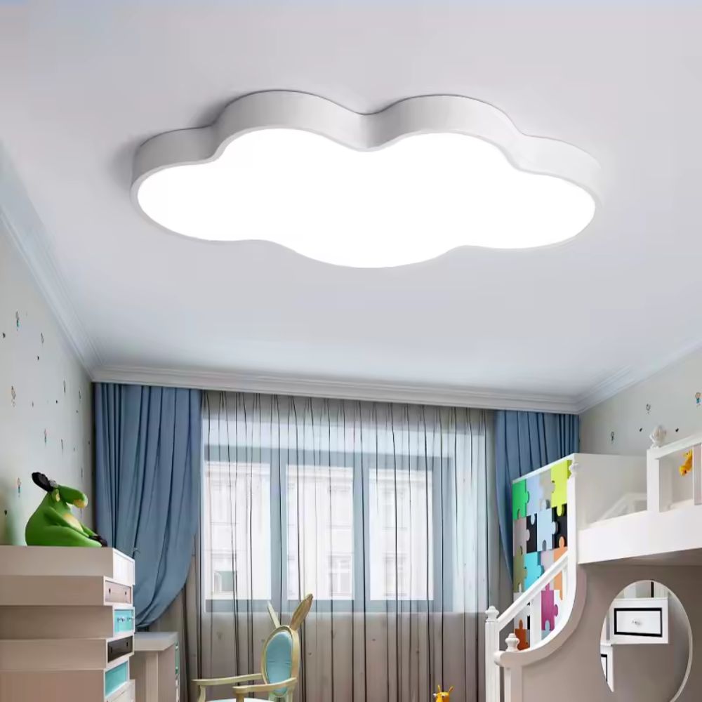 Luminária de Teto Infantil Nuvem
