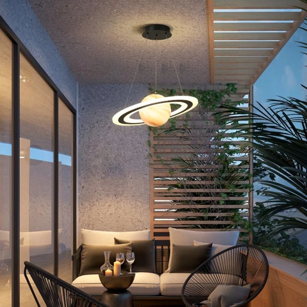 Luminária de Teto Infantil Planeta