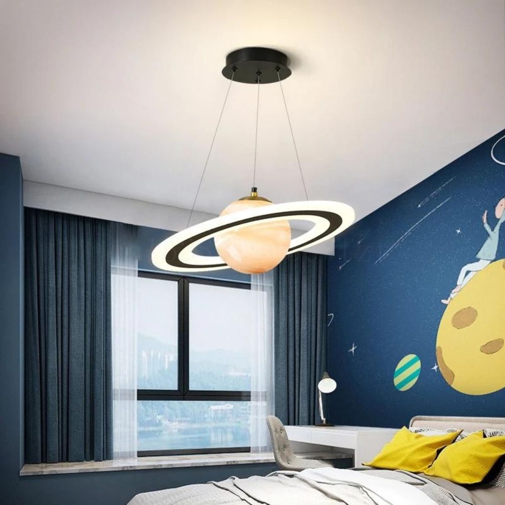 Luminária de Teto Infantil Planeta