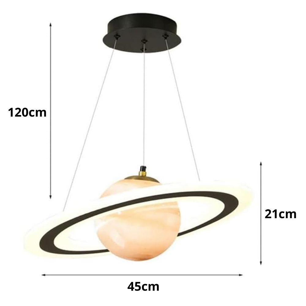 Luminária de Teto Infantil Planeta