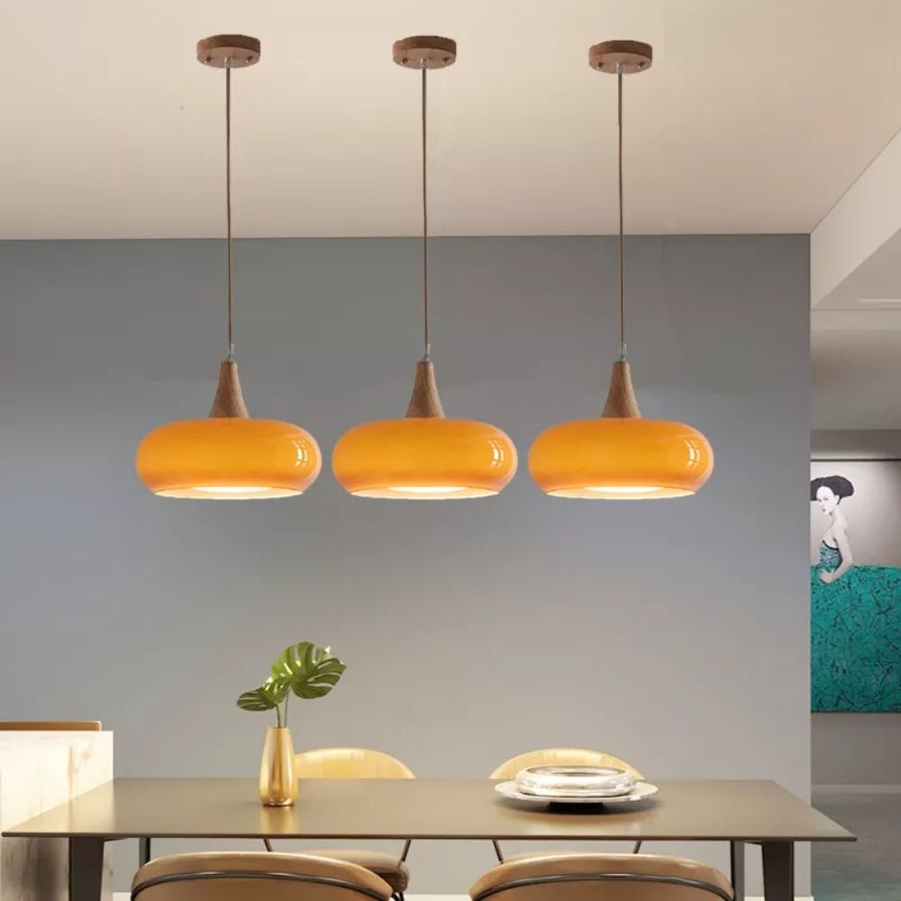 luminária de teto pendente