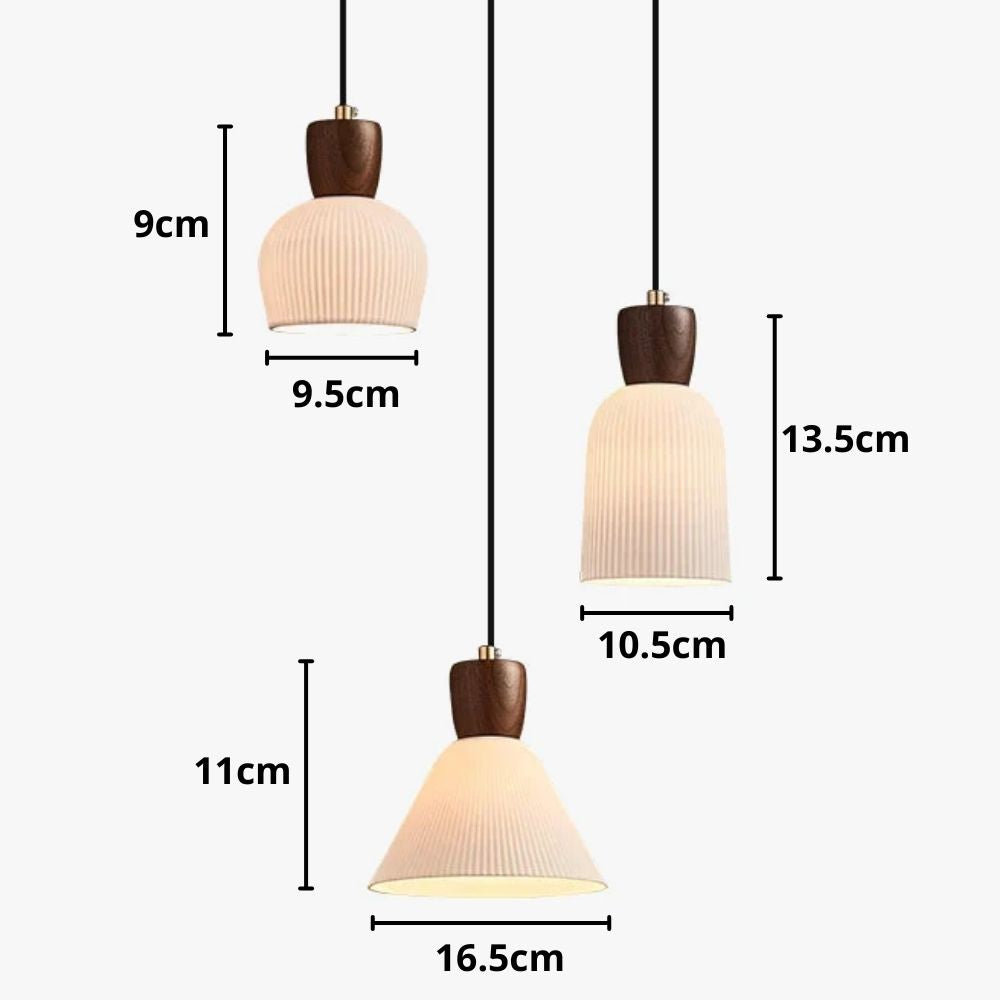 luminária de teto pendente