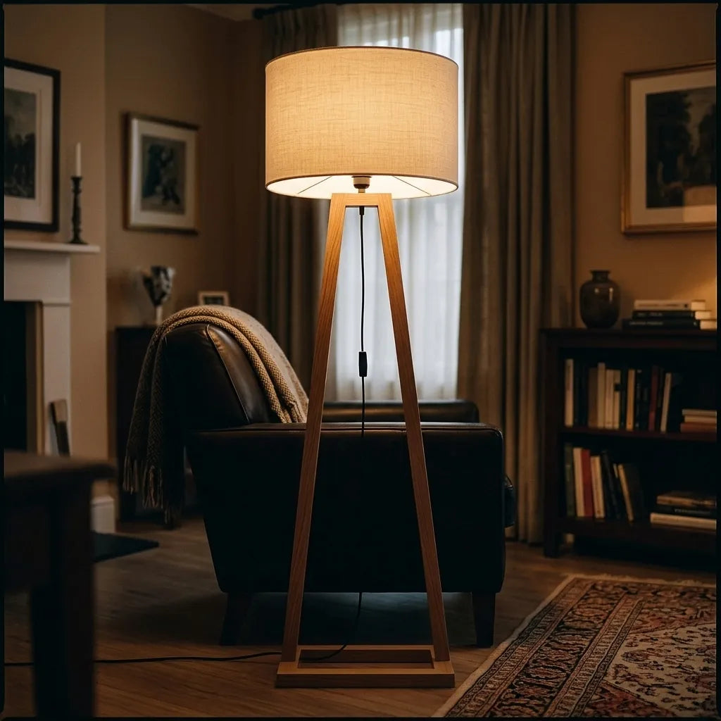Luminária De Chão Bipé Viena