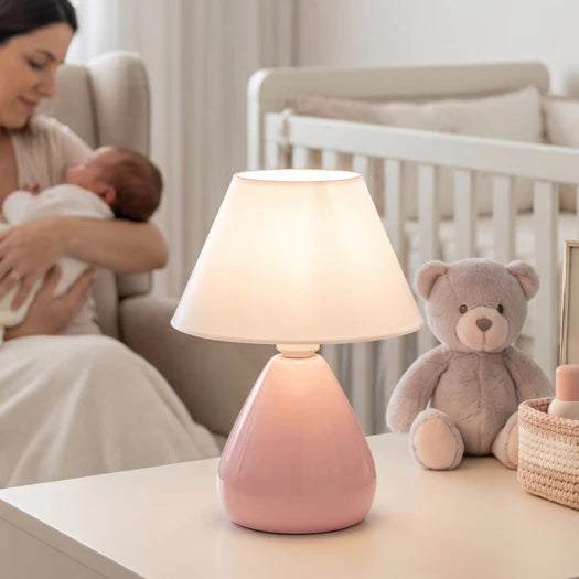 luminária de mesa cerâmica infantil 1