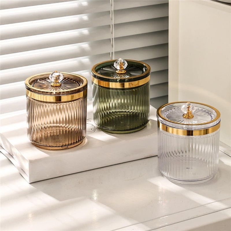 Porta Cotonete e Algodão