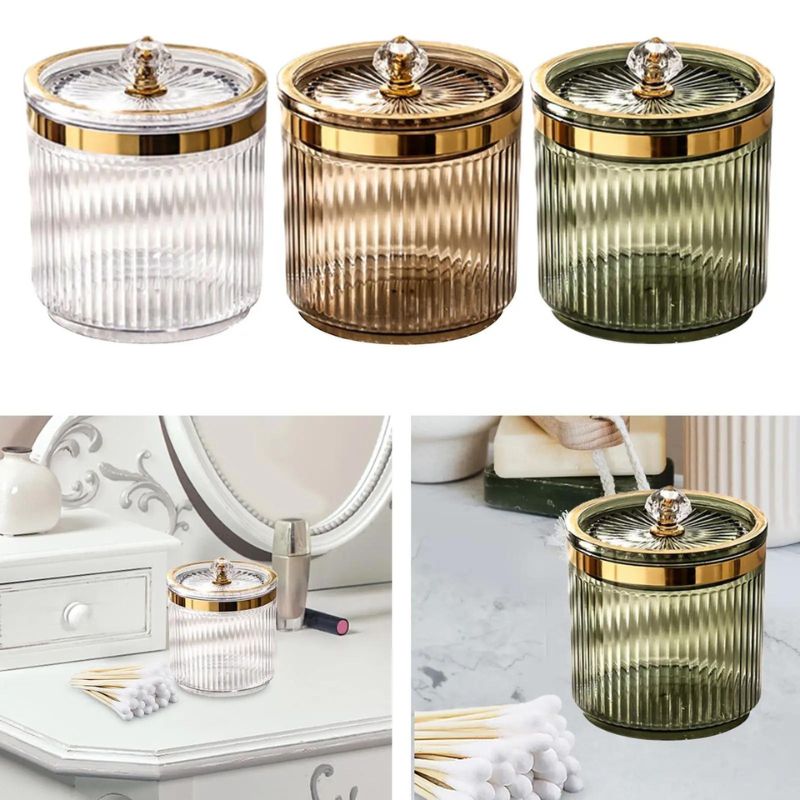 Porta Cotonete e Algodão