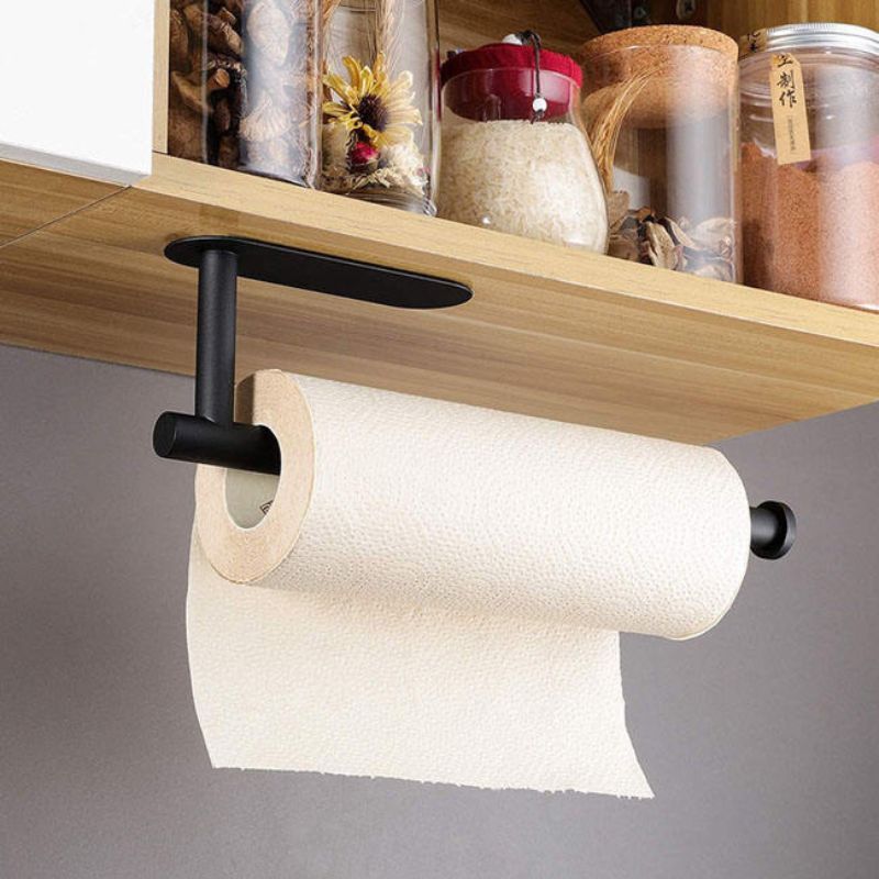 porta papel toalha para cozinha metálico