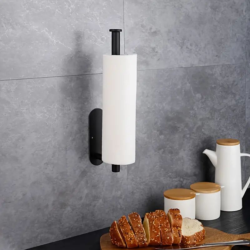 porta papel toalha para cozinha metálico