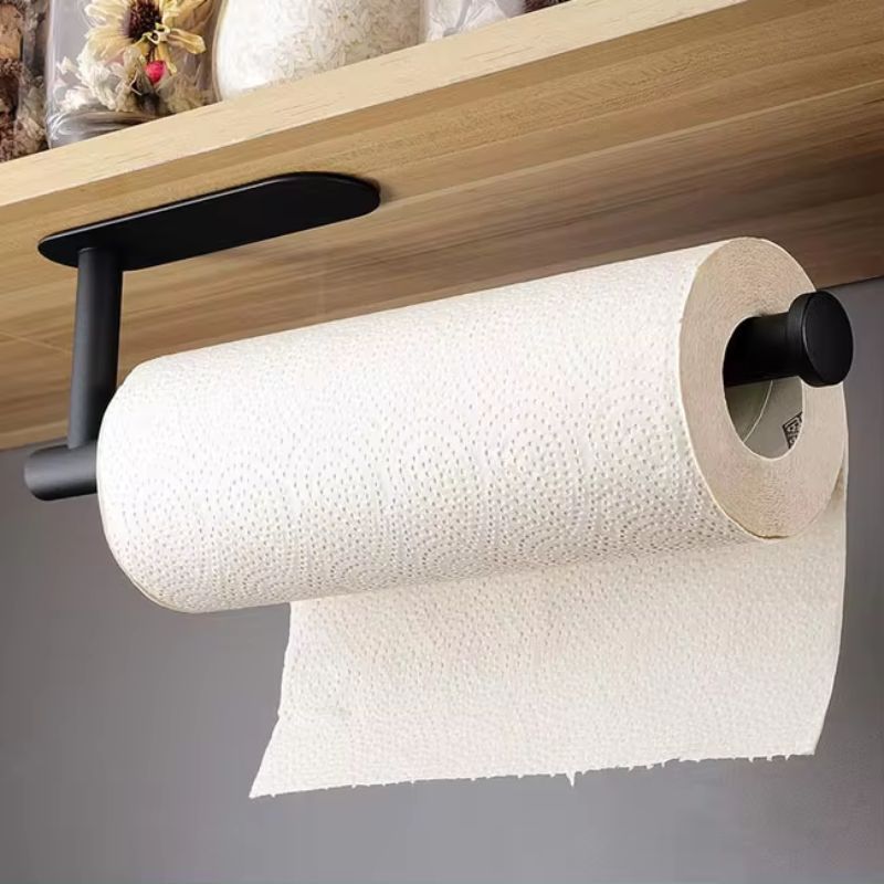 porta papel toalha para cozinha metálico