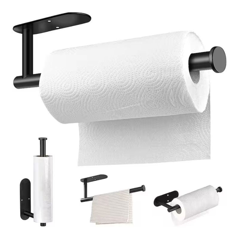 porta papel toalha para cozinha metálico