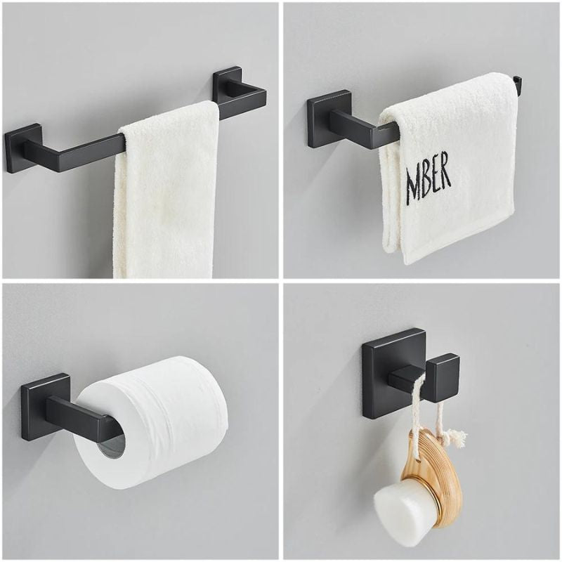 Porta Toalha para banheiro metálico