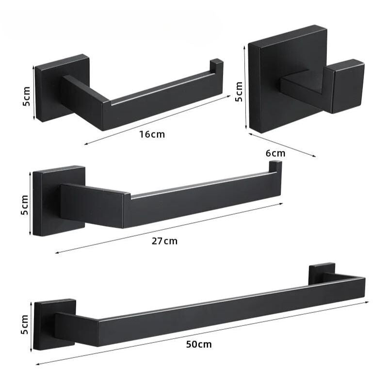 Porta Toalha para banheiro metálico