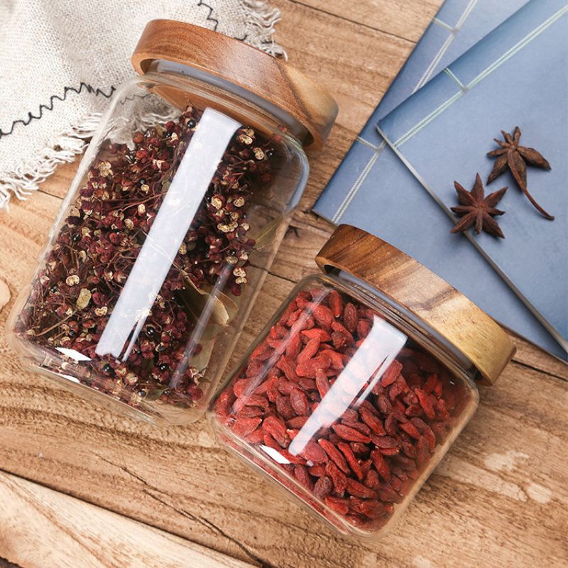 Pote Hermético de Vidro com Tampa