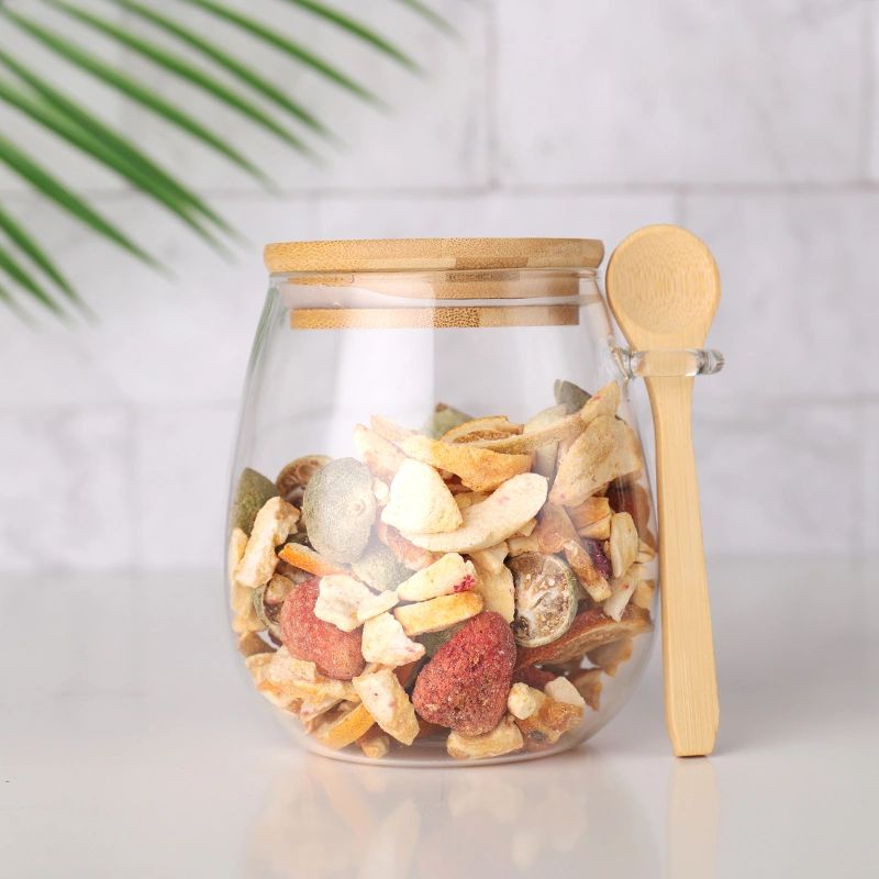 Pote Hermético de Vidro com Tampa