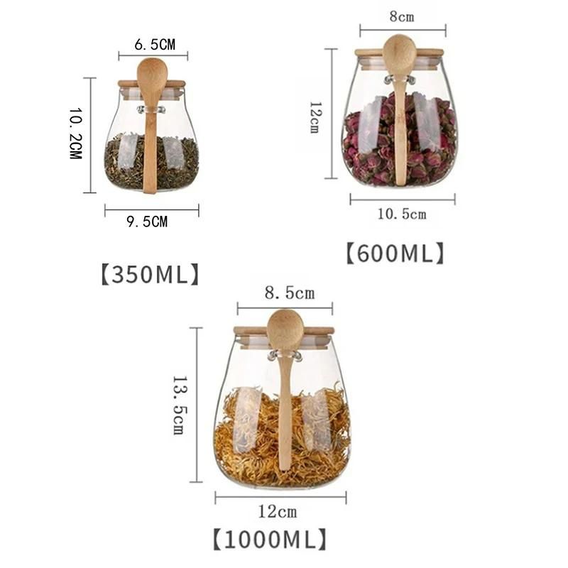 Pote Hermético de Vidro com Tampa