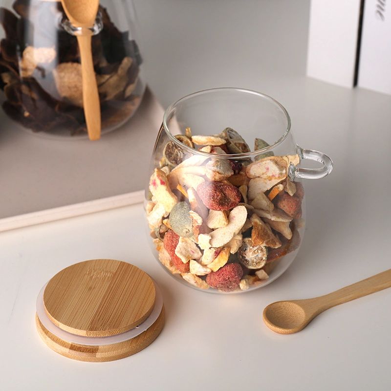 Pote Hermético de Vidro com Tampa