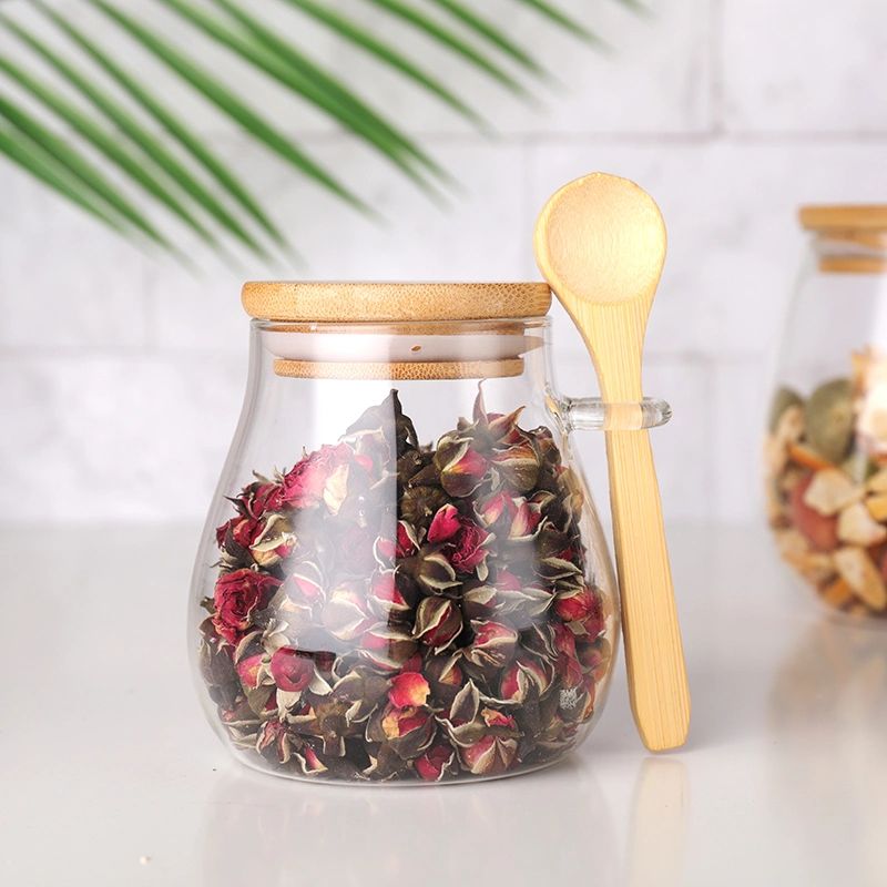 Pote Hermético de Vidro com Tampa