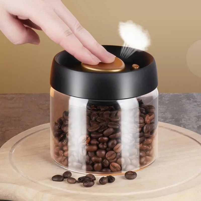 Pote Hermético de Vidro com Tampa