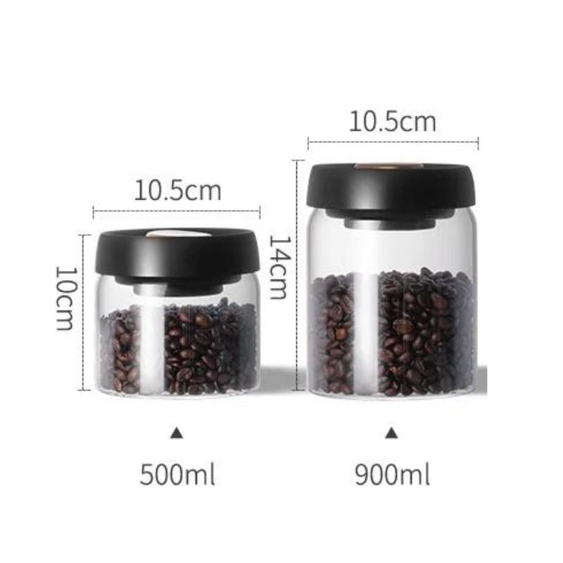 Pote Hermético de Vidro com Tampa