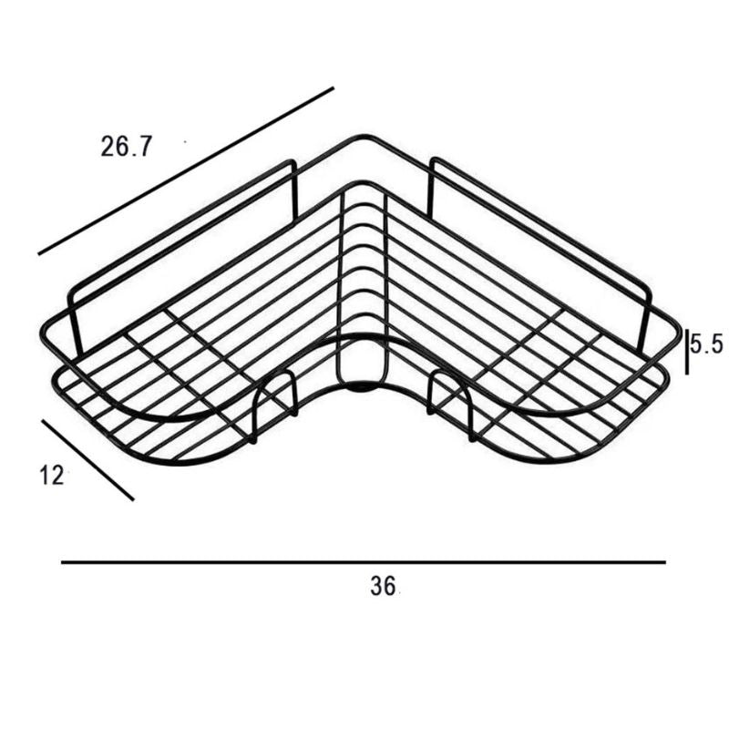 Prateleira para Banheiro de Metal