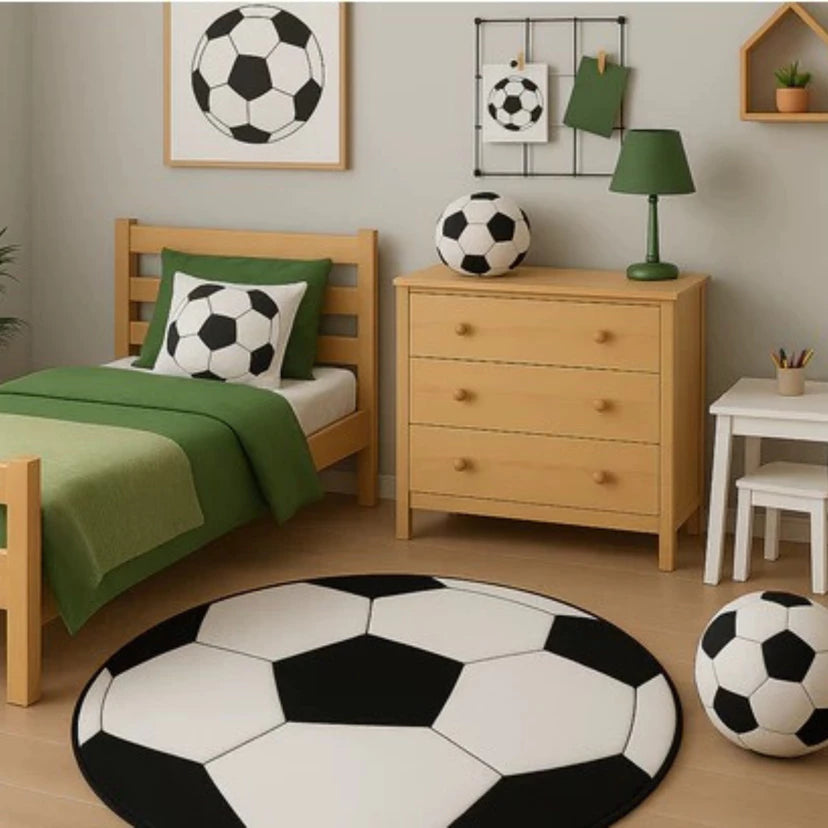 tapete infantil quarto bola futebol 1