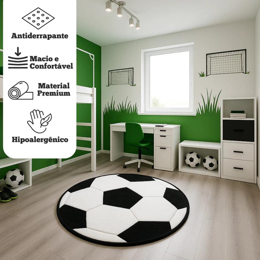 tapete infantil quarto bola futebol 2