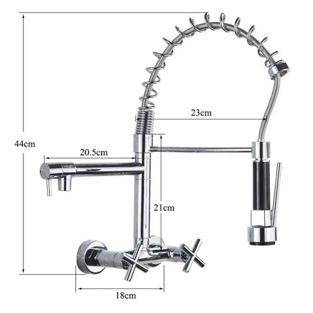 Torneira Gourmet Cozinha Double Grifo
