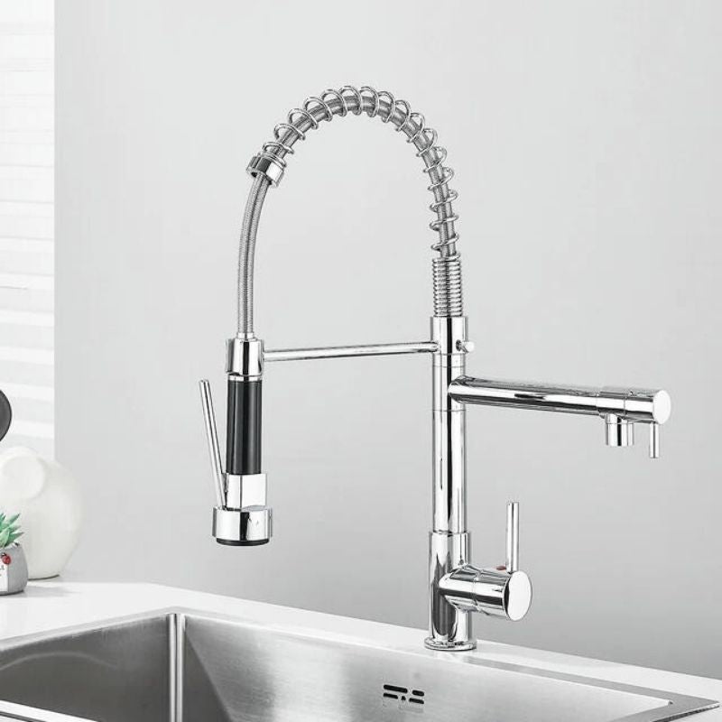 torneira gourmet prata