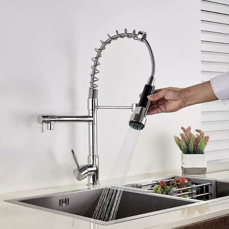 torneira gourmet prata