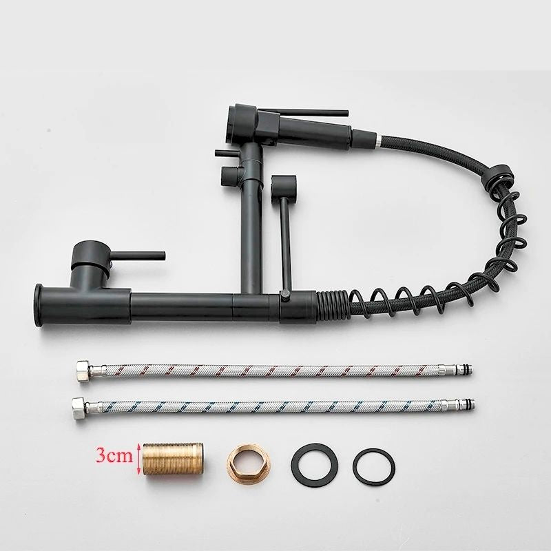 torneira gourmet preta