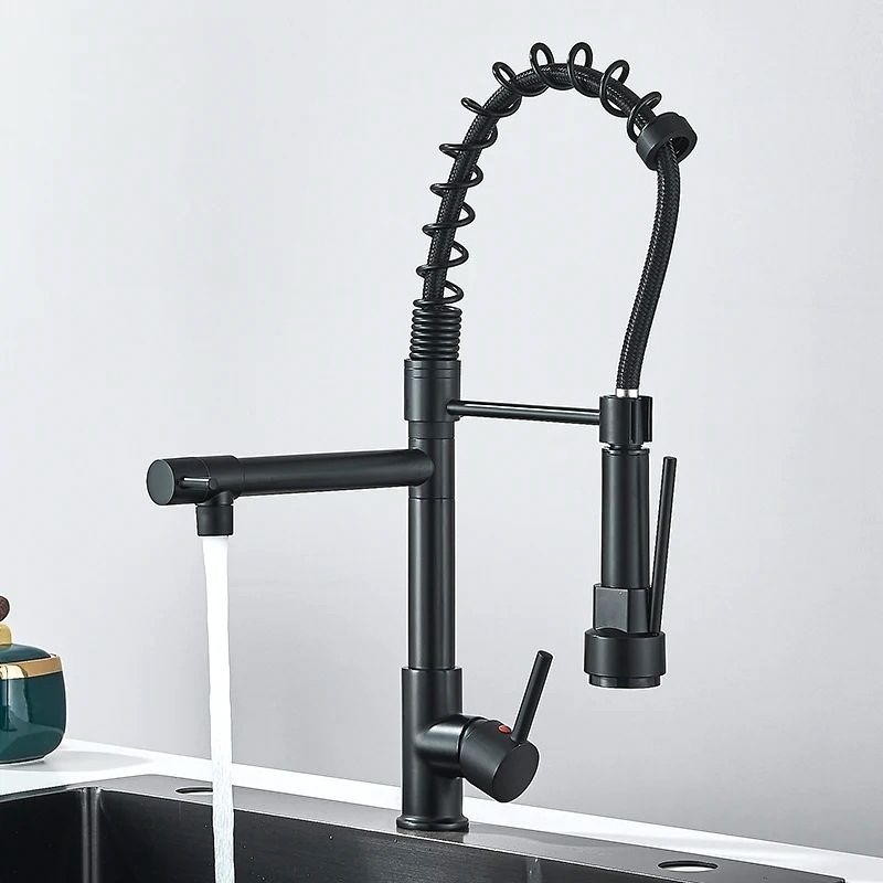 torneira gourmet preta