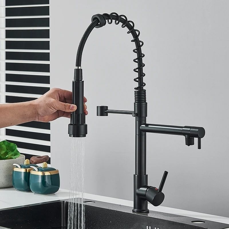 torneira gourmet preta