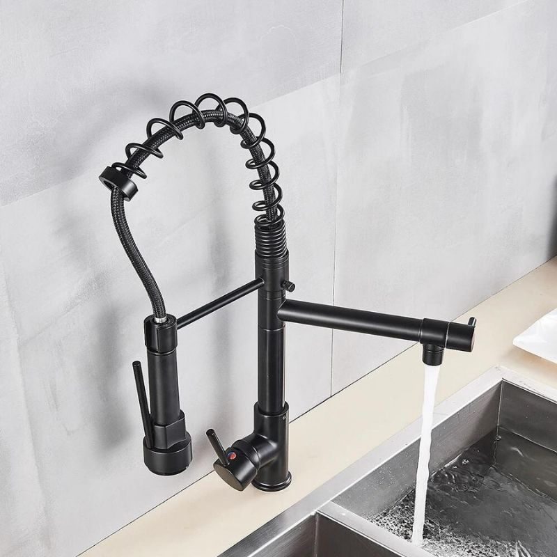 torneira gourmet preta