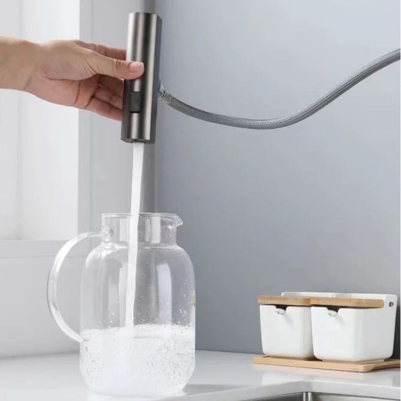 torneira gourmet preta