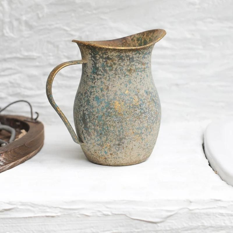 Vaso Decorativo de Cerâmica Rústico