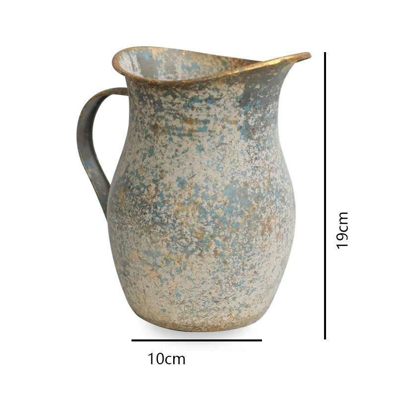 Vaso Decorativo de Cerâmica Rústico