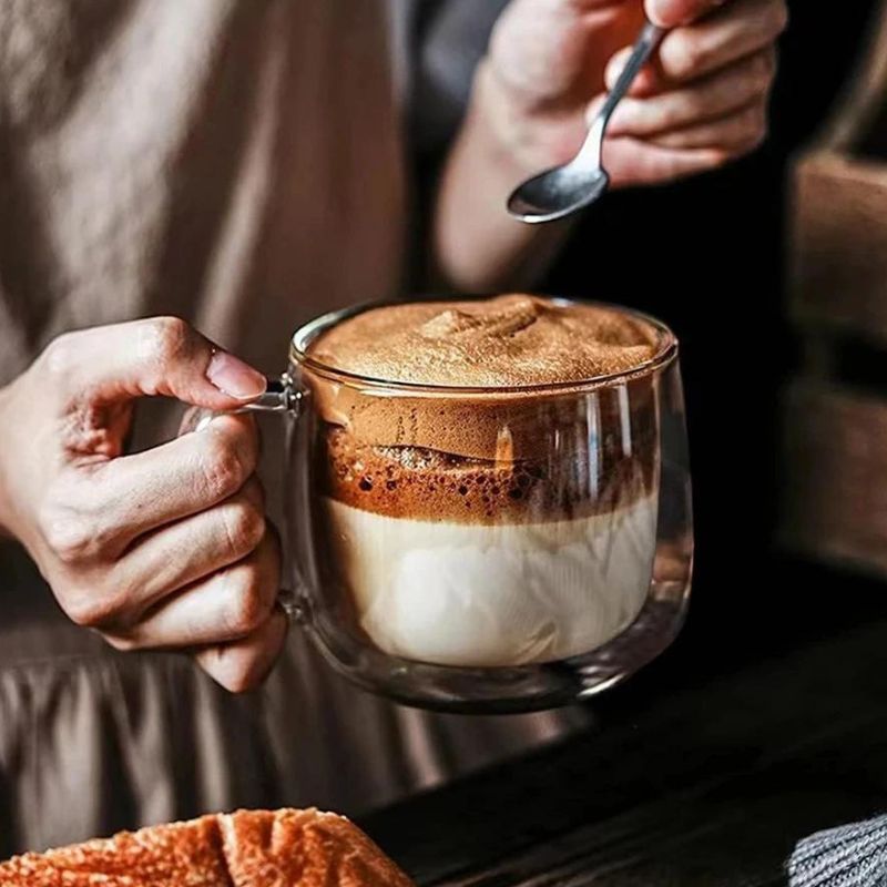 Xícara de Café de vidro